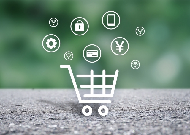 カートとアイコン